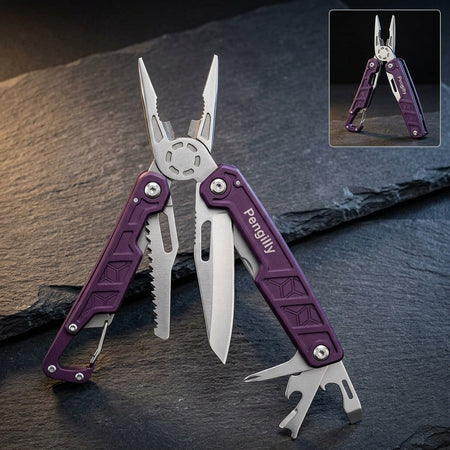 Pengilly Landscapes 11-in-1 Pocket Multi-Tool with Knife, Saw and Clip