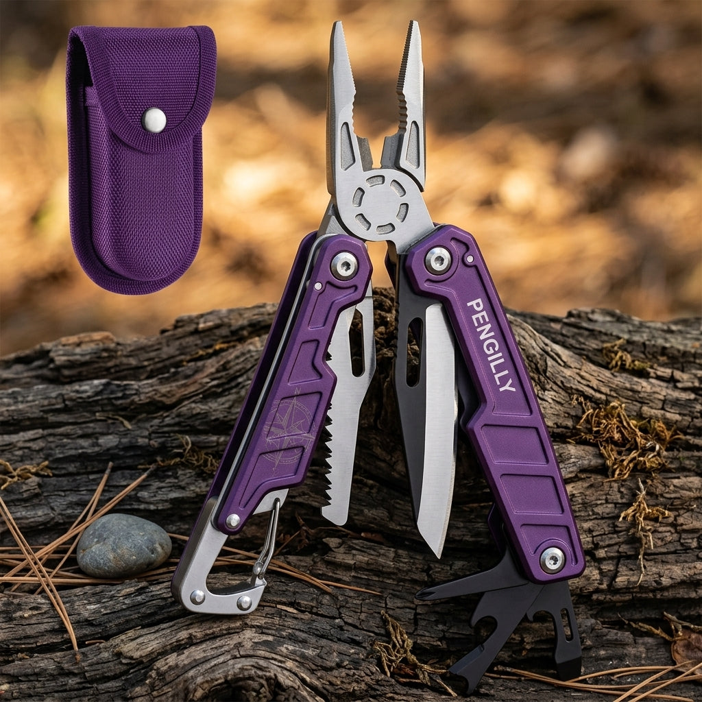 Pengilly Landscapes 11-in-1 Pocket Multi-Tool with Knife, Saw and Clip PL-HT-002-2