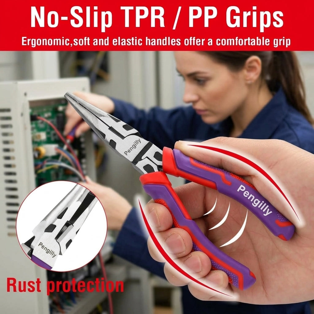 Pengilly Landscapes 4-Piece Cr-V Pliers Set PL-PL-003-1