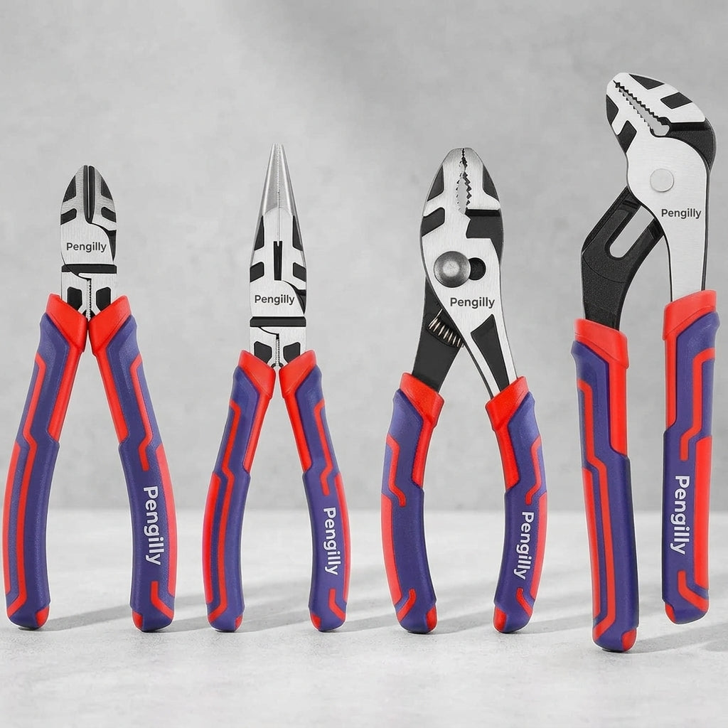Pengilly Landscapes 4-Piece Cr-V Pliers Set PL-PL-003-3