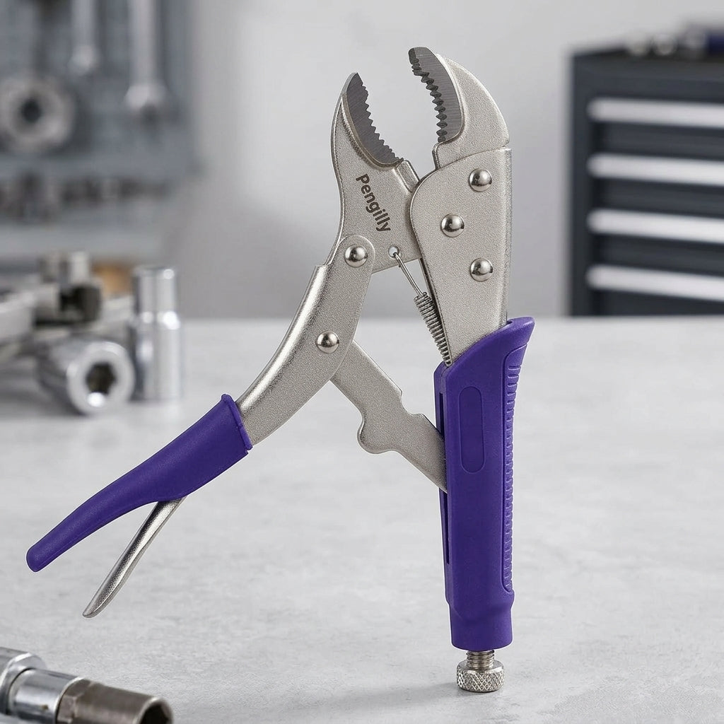 Pengilly Landscapes 3-Piece Locking Pliers Set, Curved and Straight Jaw PL-PL-004-1