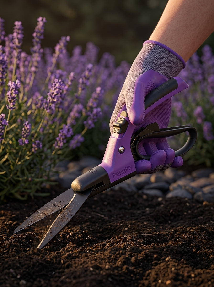 Pengilly Landscapes 15" Grass Shears with 360° Swivel Blades PL-PR-003-1