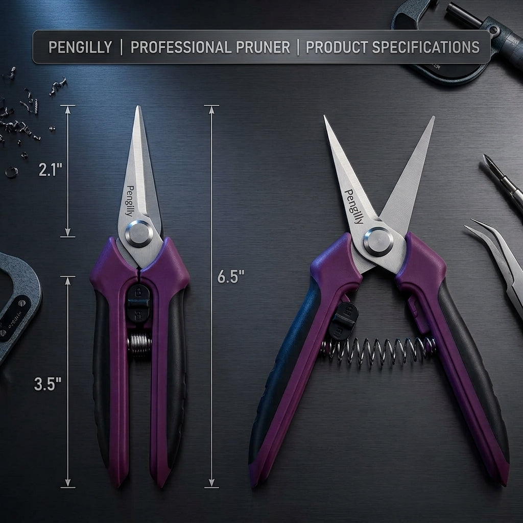 Pengilly Landscapes 6.5" Precision Snips with Sheaths, 2-Pack PL-PR-005-1