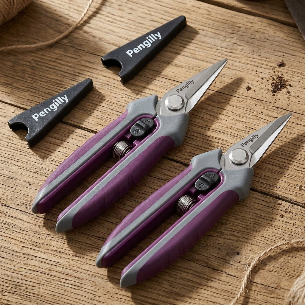 Pengilly Landscapes 6.5" Precision Snips with Sheaths, 2-Pack PL-PR-005-1