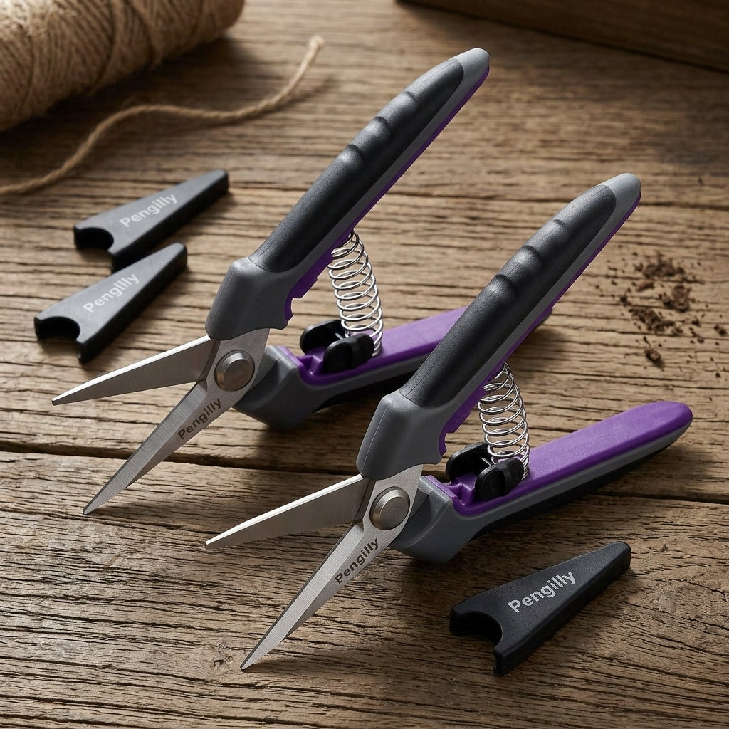 Pengilly Landscapes 6.5" Precision Snips with Sheaths, 2-Pack PL-PR-005-3