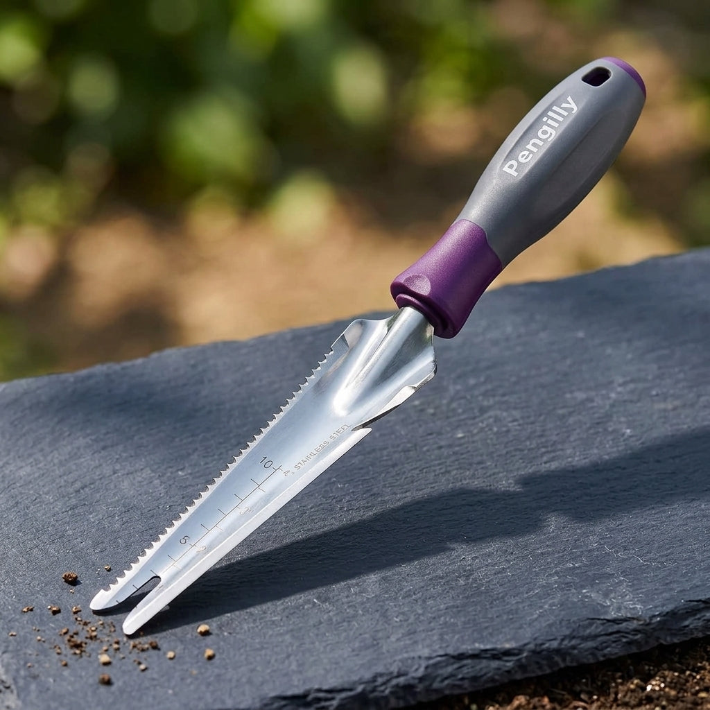 Pengilly Landscapes 5-in-1 Stainless Hand Weeder and Trowel PL-WP-004-1