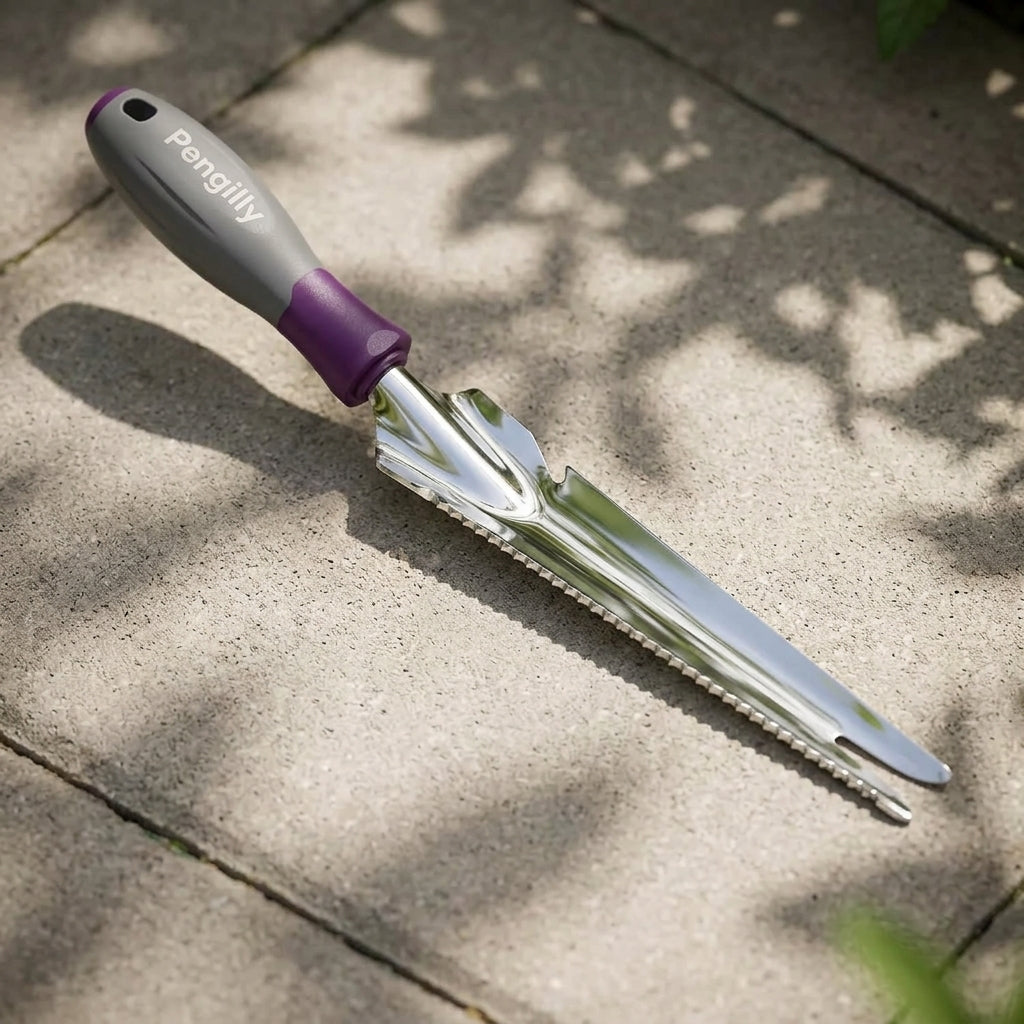 Pengilly Landscapes 5-in-1 Stainless Hand Weed2er and Trowel PL-WP-004-